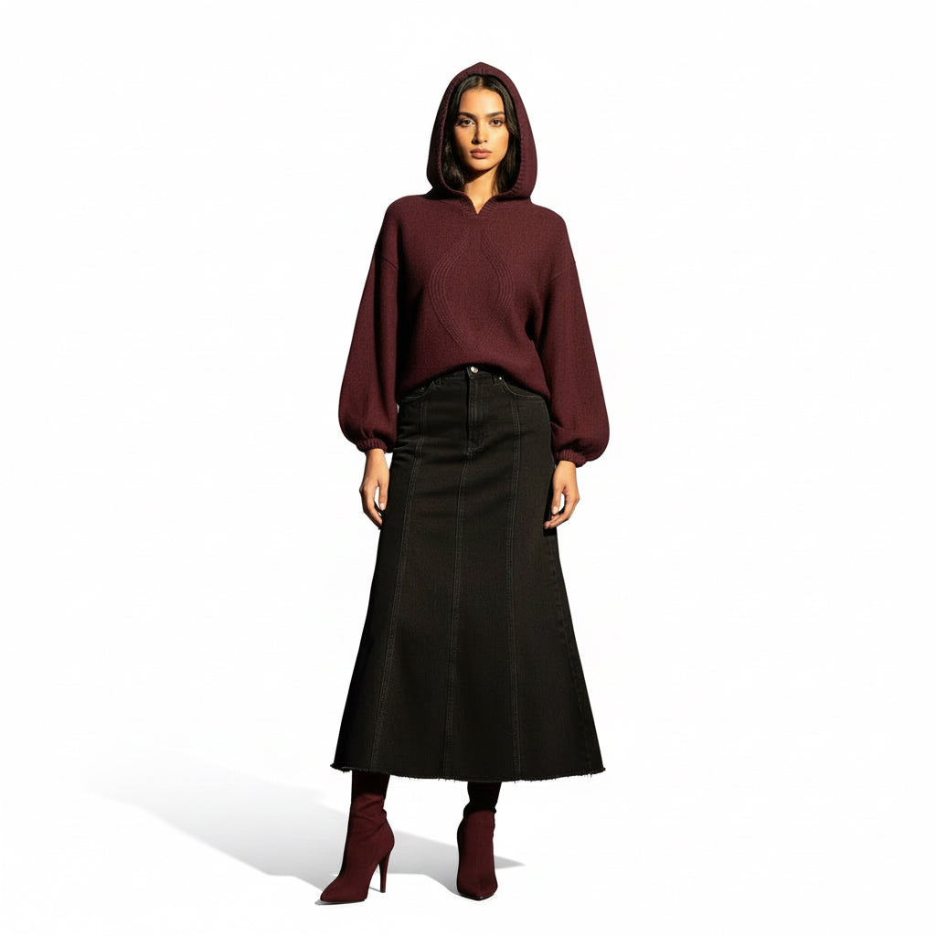 Knitwear Mohair Symbol "O"