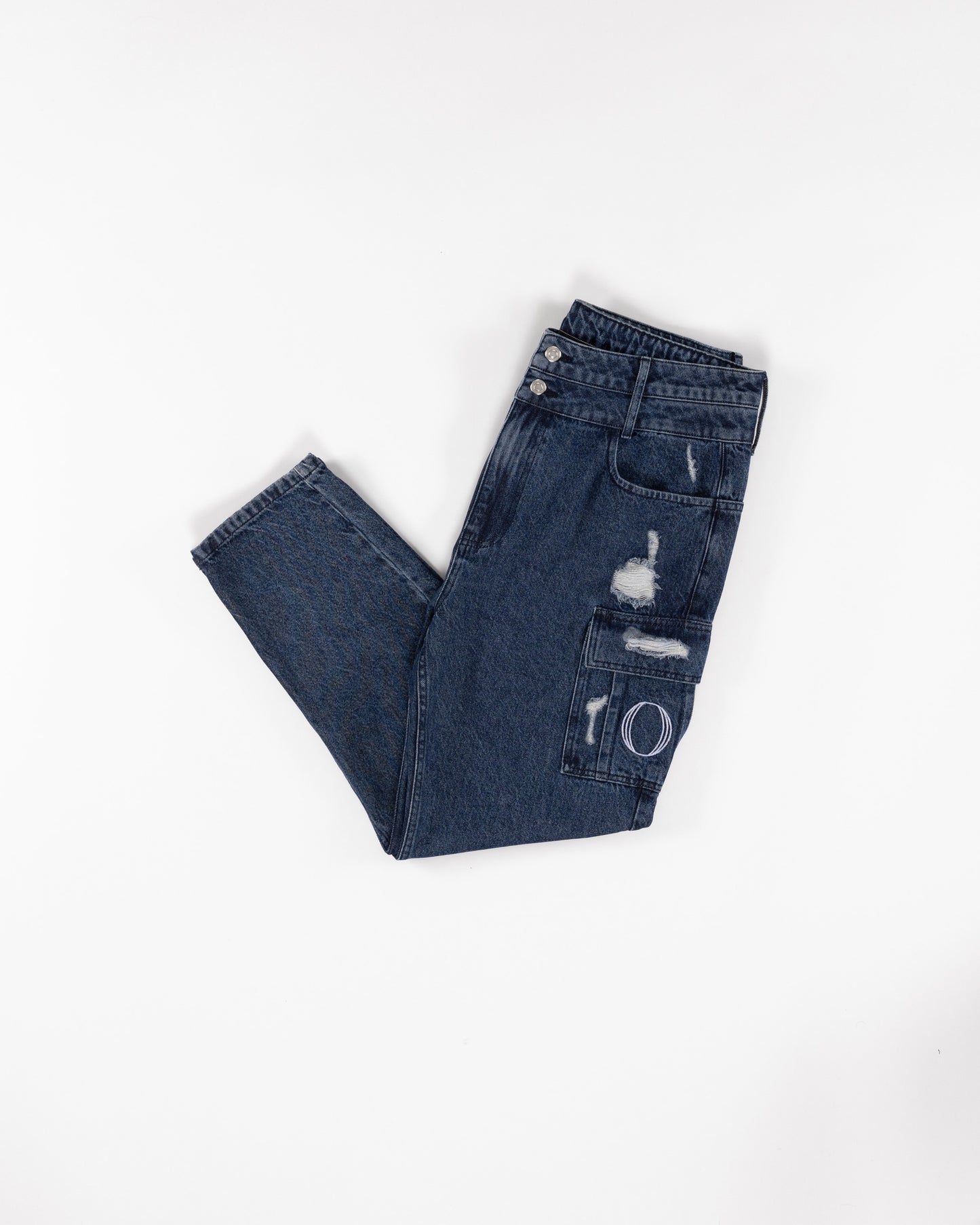 Jeans Deconstruction Cargo