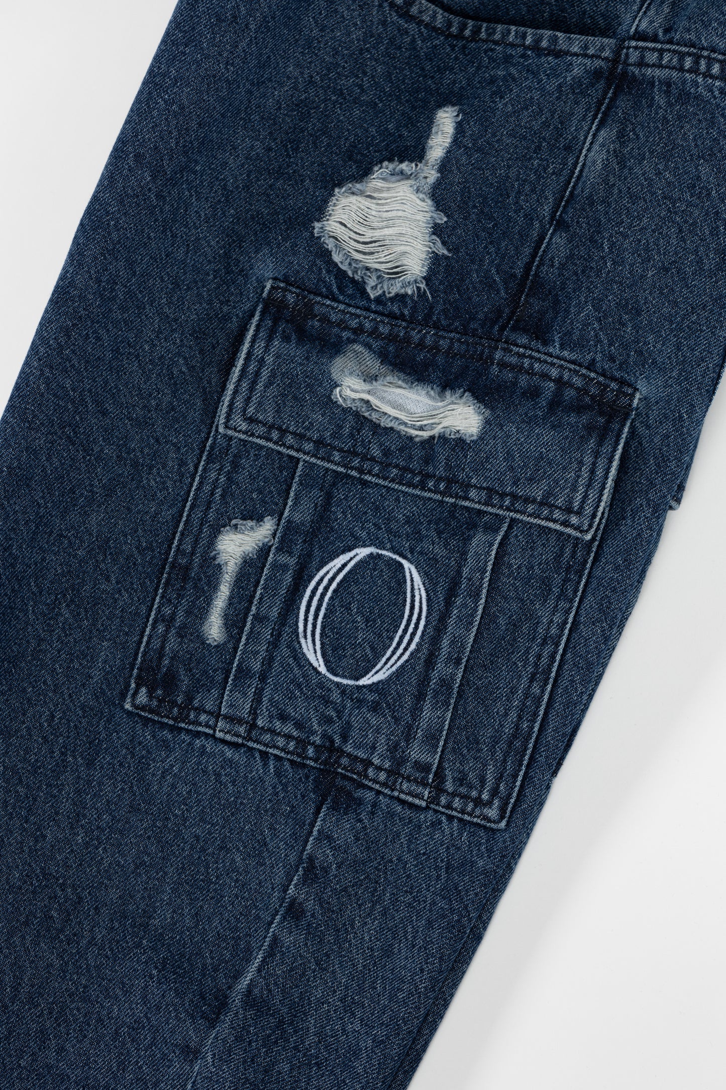 Deconstruction Cargo Jeans